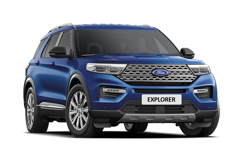 Ford Explorer - Màu xanh