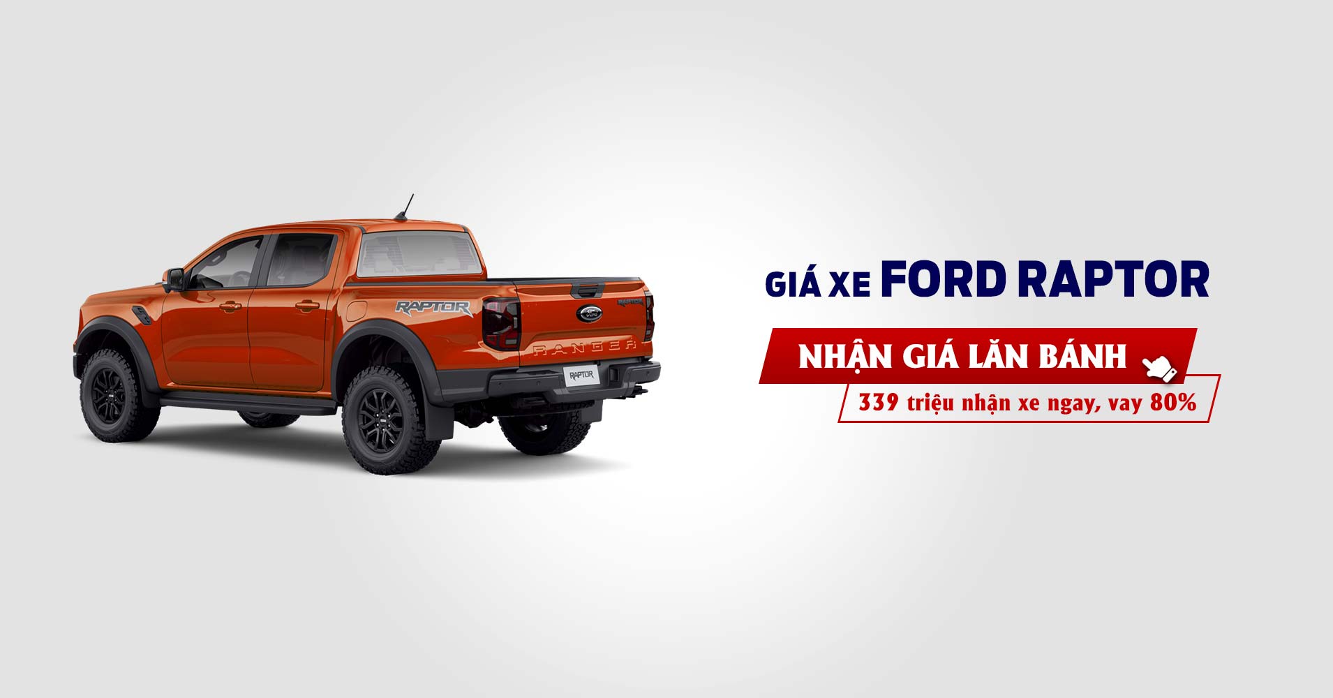 Giá lăn bánh Ford Raptor