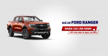 Giá lăn bánh Ford Ranger 2024 thế hệ mới - Cập nhật tháng 10/2024