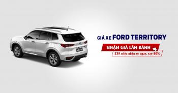 Giá lăn bánh Ford Territory 2024 - SUV Corossover thế hệ mới - Cập nhật tháng 10/2024